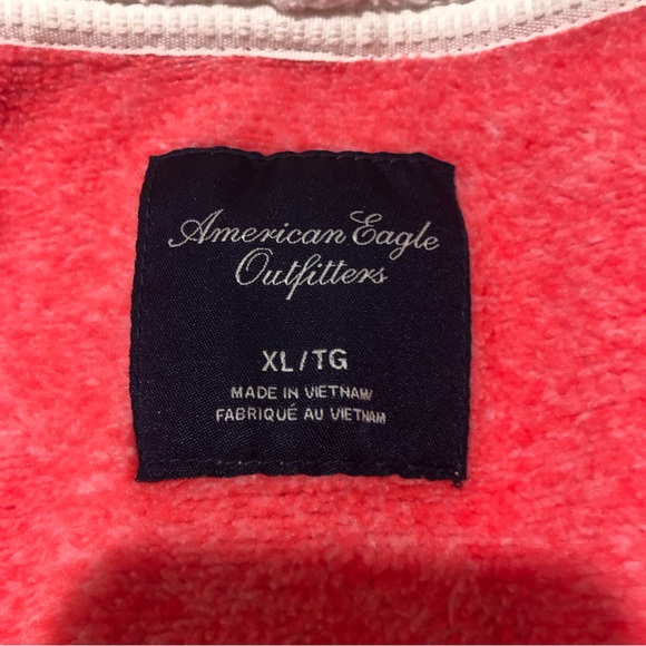 American Eagle Outfitters Full Zip Hoodie Womens Size XL Pink Color - Picture 5 of 10